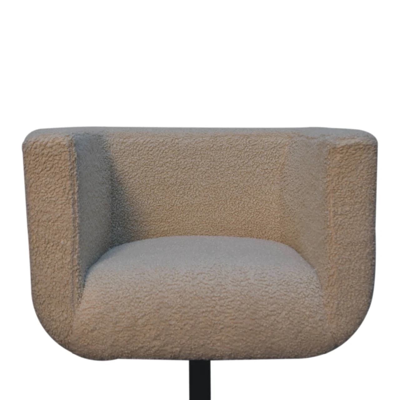Cream Boucle Swivel Chair - Armchairs, photo 5 of 9
