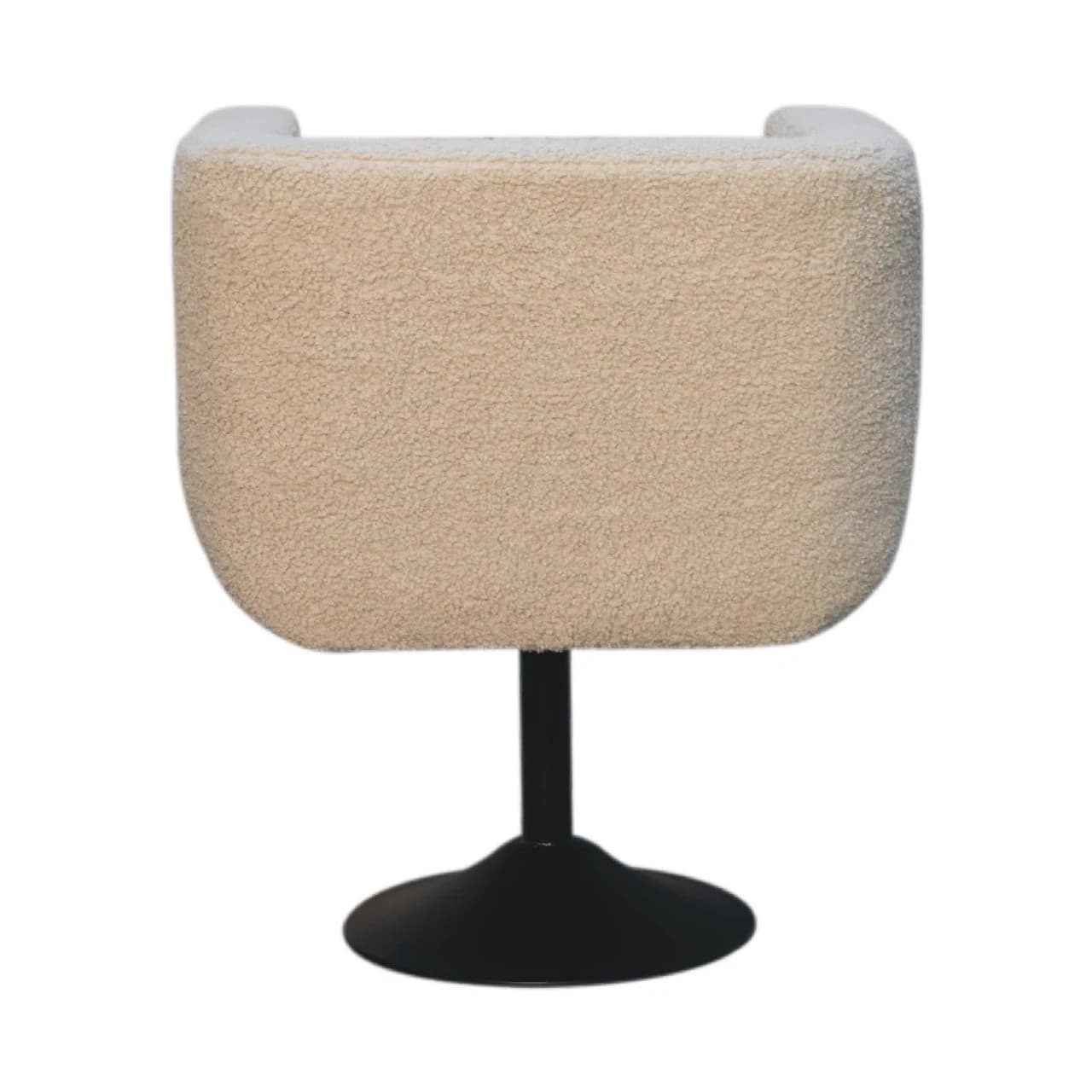 Cream Boucle Swivel Chair - Armchairs, photo 9 of 9