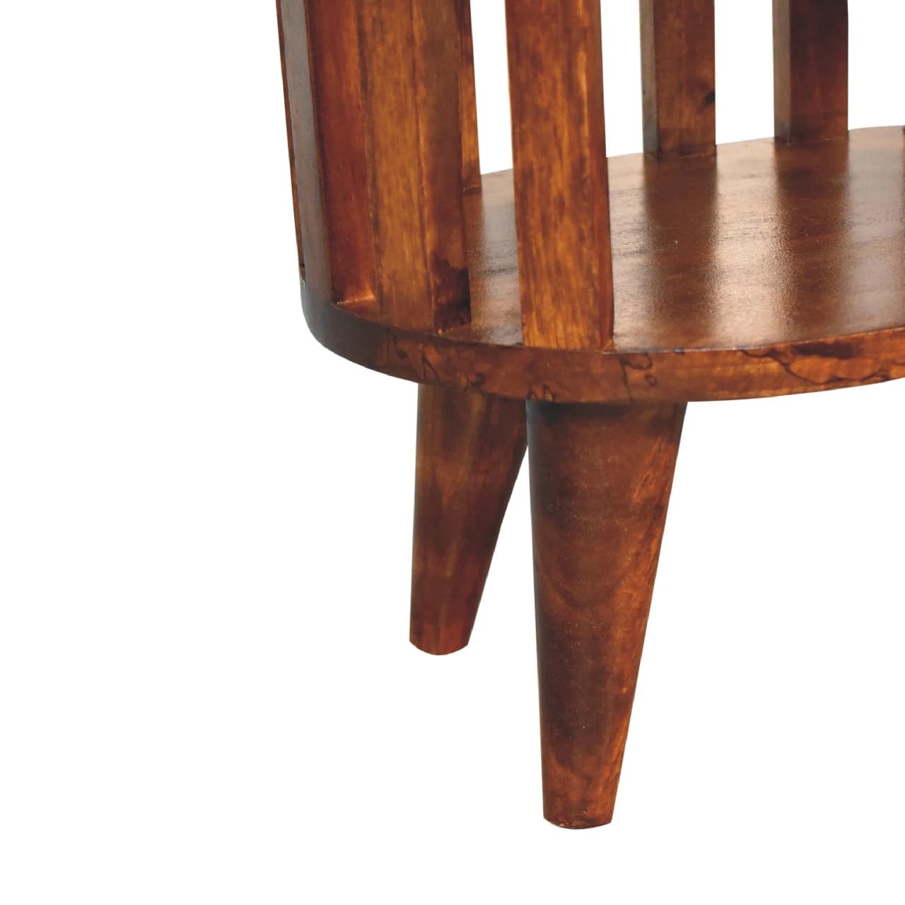 Ariella Double Shelf Chestnut Bedside - Bedside tables, photo 7 of 9