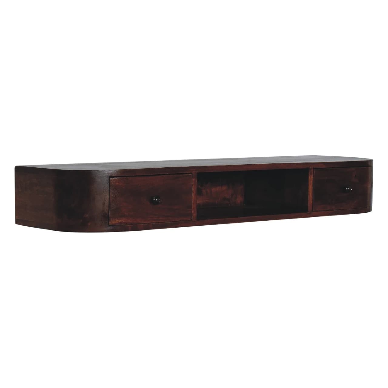 Lunar 2 Drawer Wall Mounted Console - Console tables, photo 2 of 10