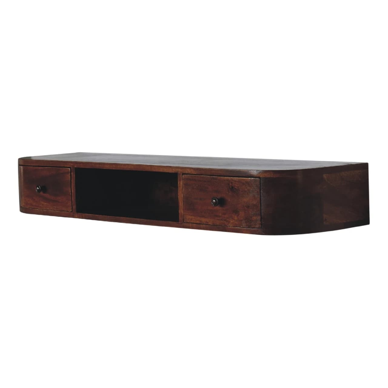 Lunar 2 Drawer Wall Mounted Console - Console tables, photo 3 of 10