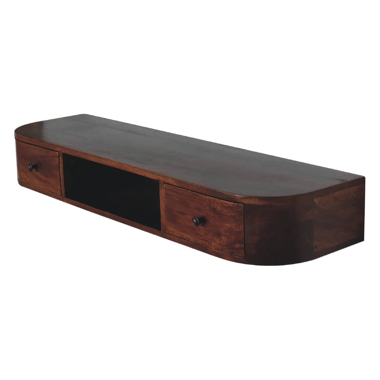 Lunar 2 Drawer Wall Mounted Console - Console tables, photo 4 of 10