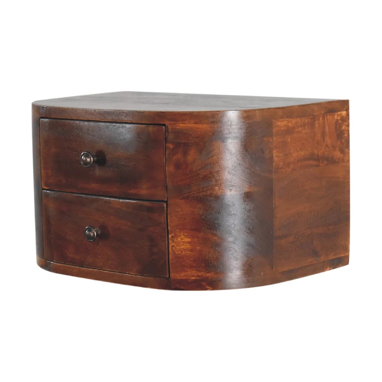 Lunar 2 Drawer Floating Bedside - Bedside tables, photo 3 of 9