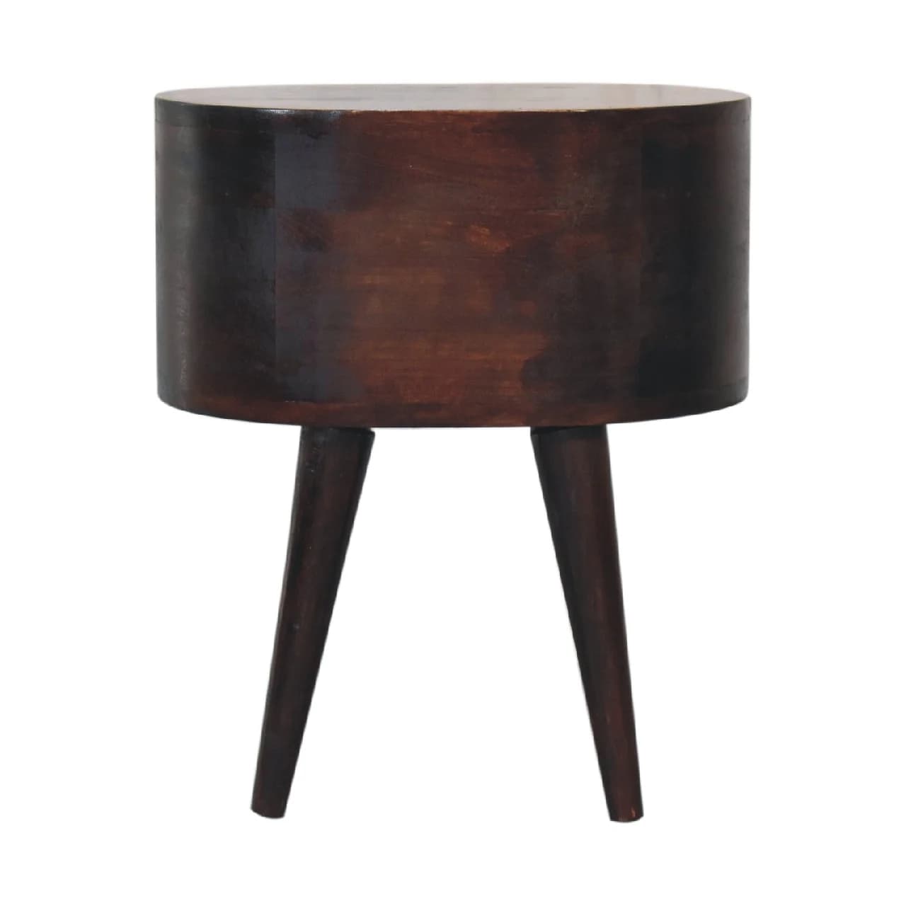 Walnut Rounded Bedside Table - Bedside tables, photo 9 of 9