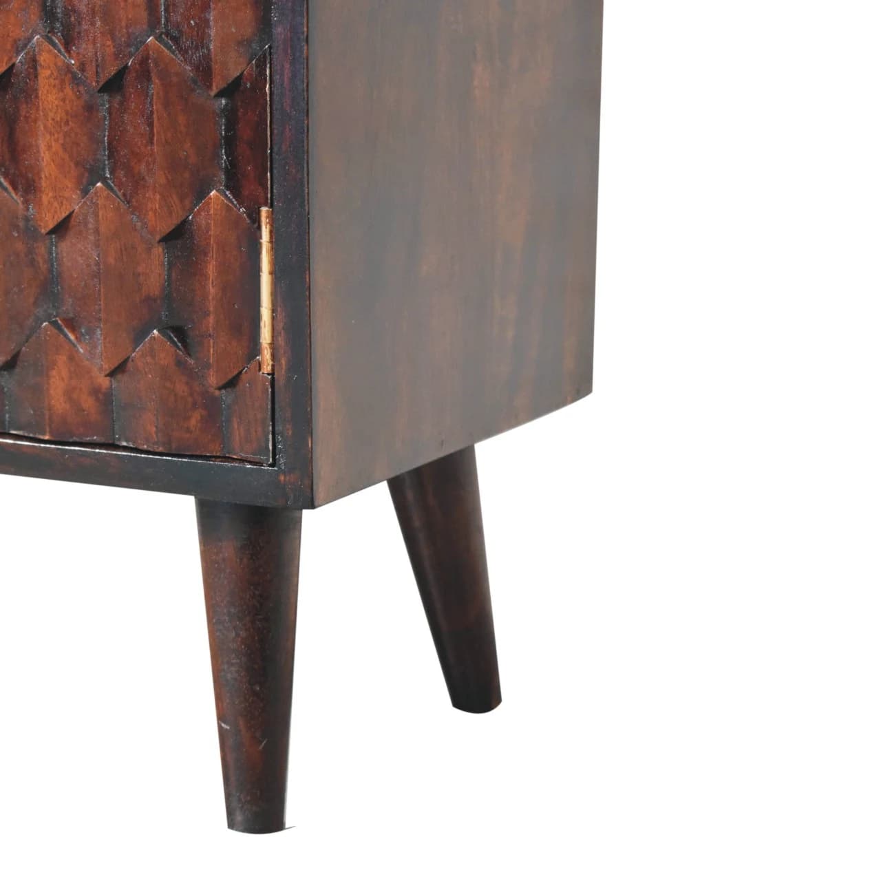 Mini Pineapple Carved Walnut Cabinet - Cabinets, photo 7 of 9