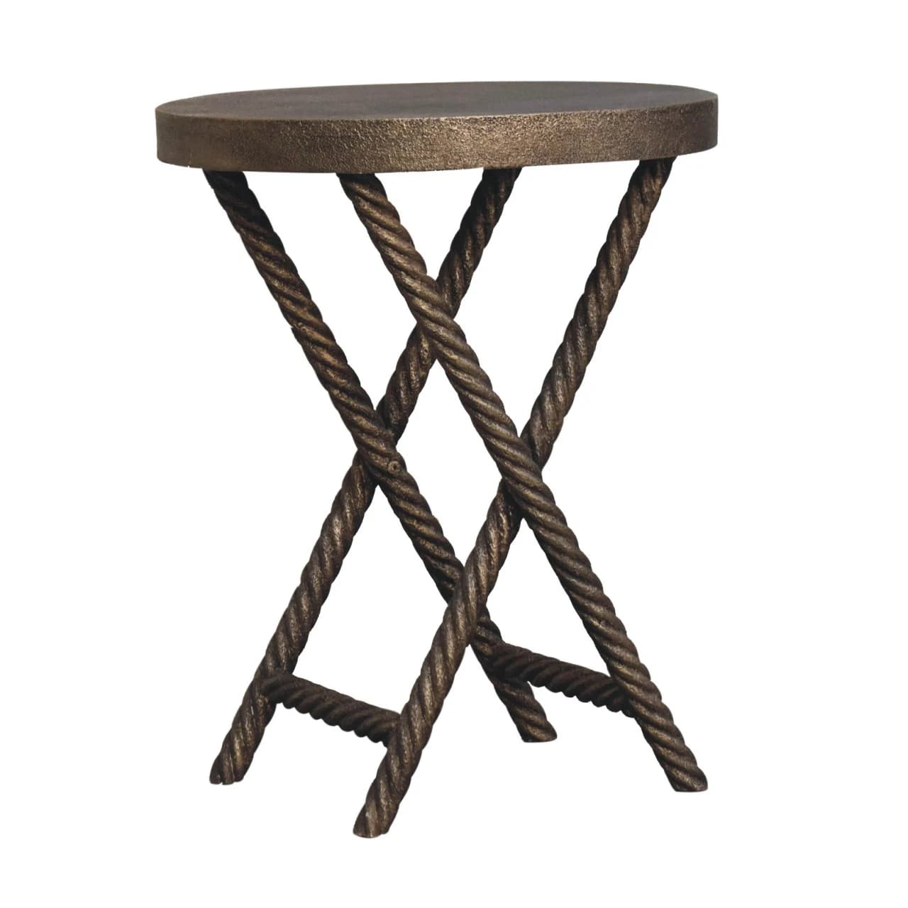 Metallic Rope Side Table - Side tables, photo 3 of 8