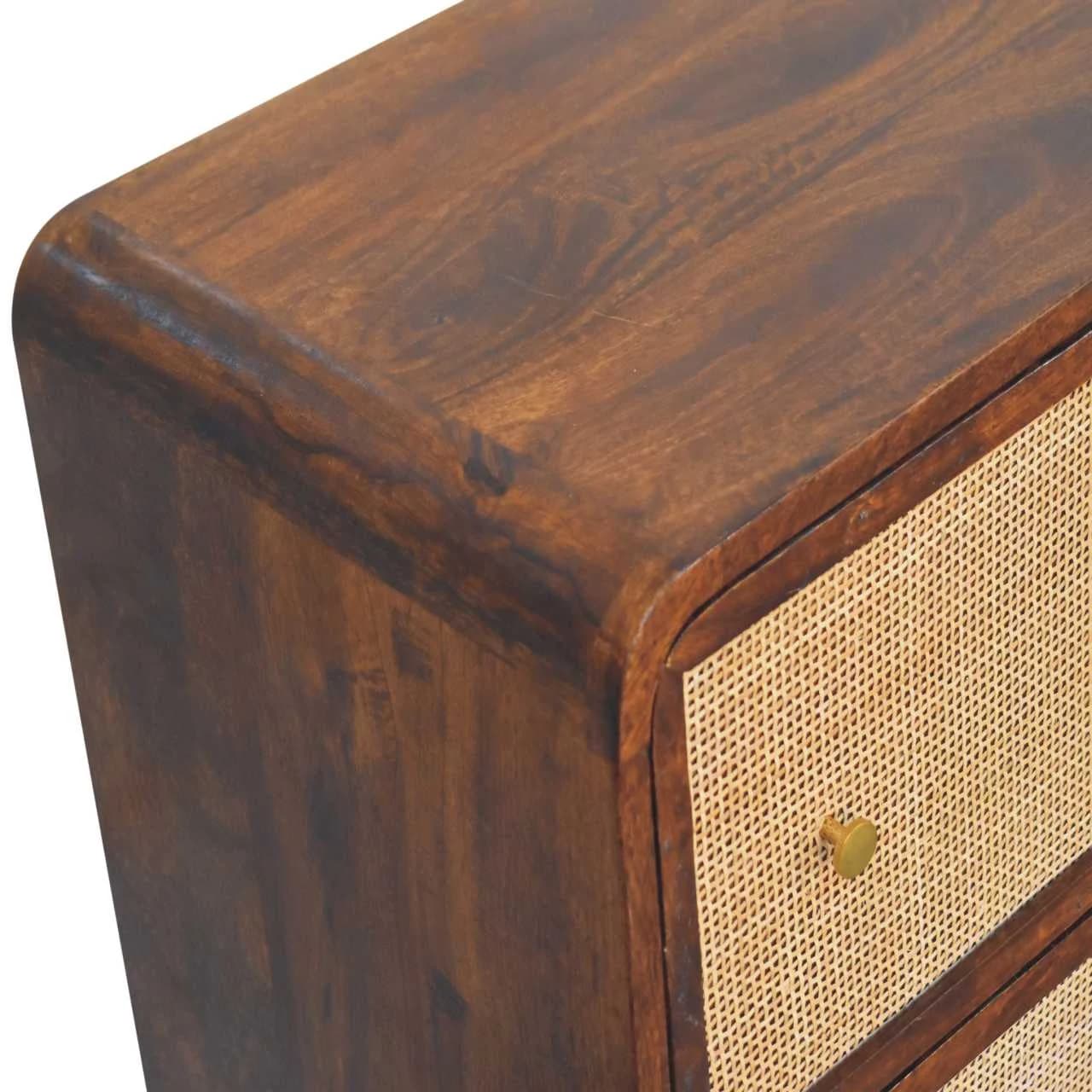 Chestnut Woven Chest - Furniture, photo 5 of 9