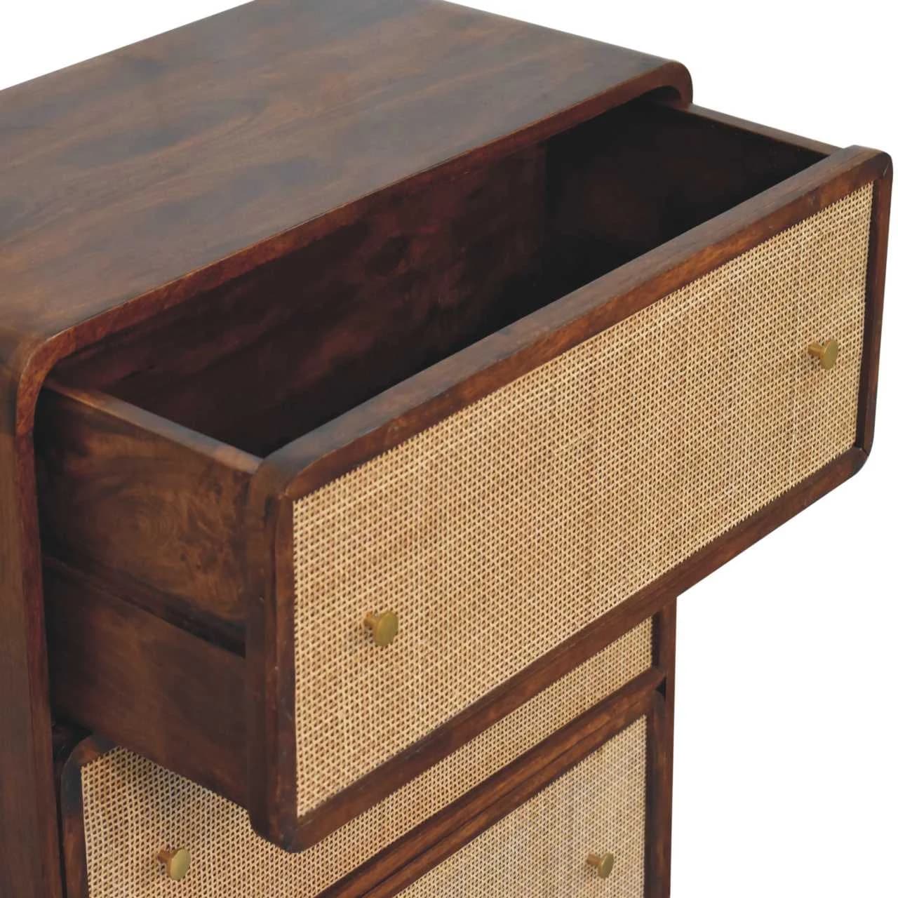 Chestnut Woven Chest - Furniture, photo 6 of 9