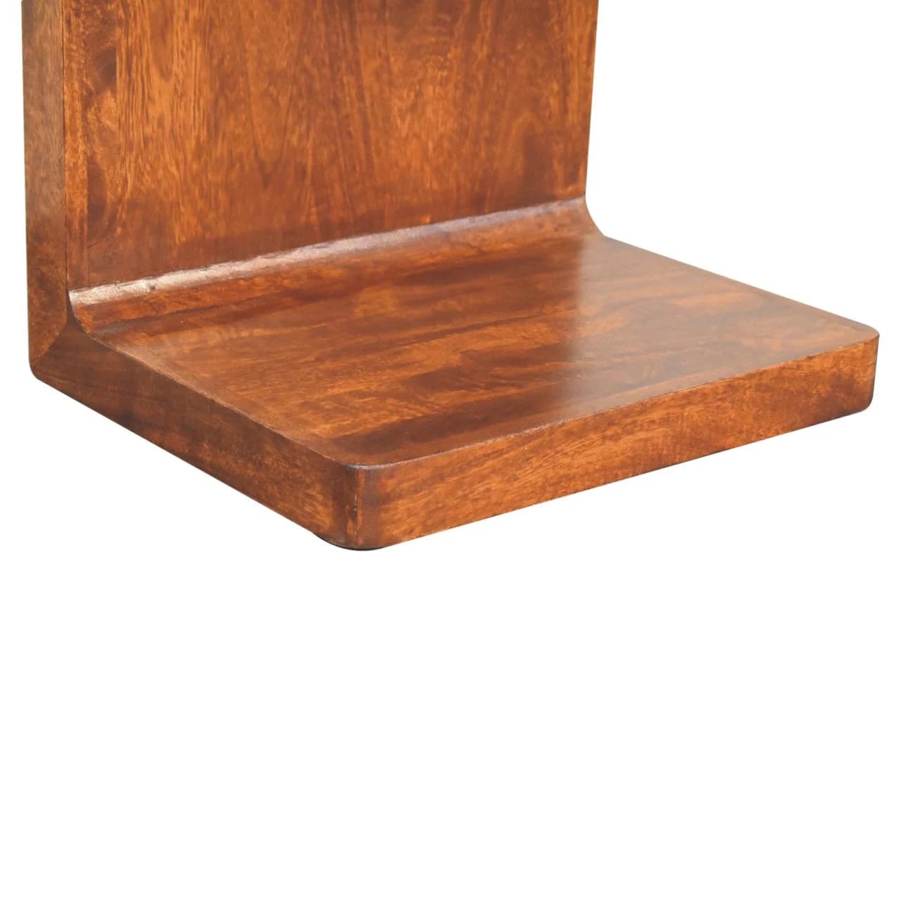 Chestnut T-Bar Rounded Bedside - Bedside tables, photo 7 of 9