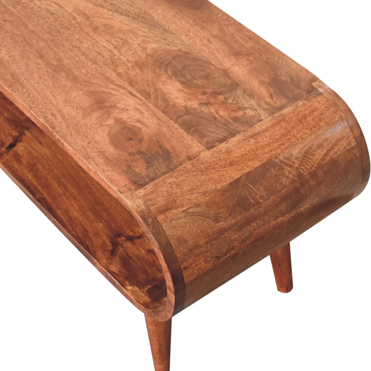 Amaya Nordic Style Honey Caramel Coffee Table - Coffee tables, photo 7 of 8