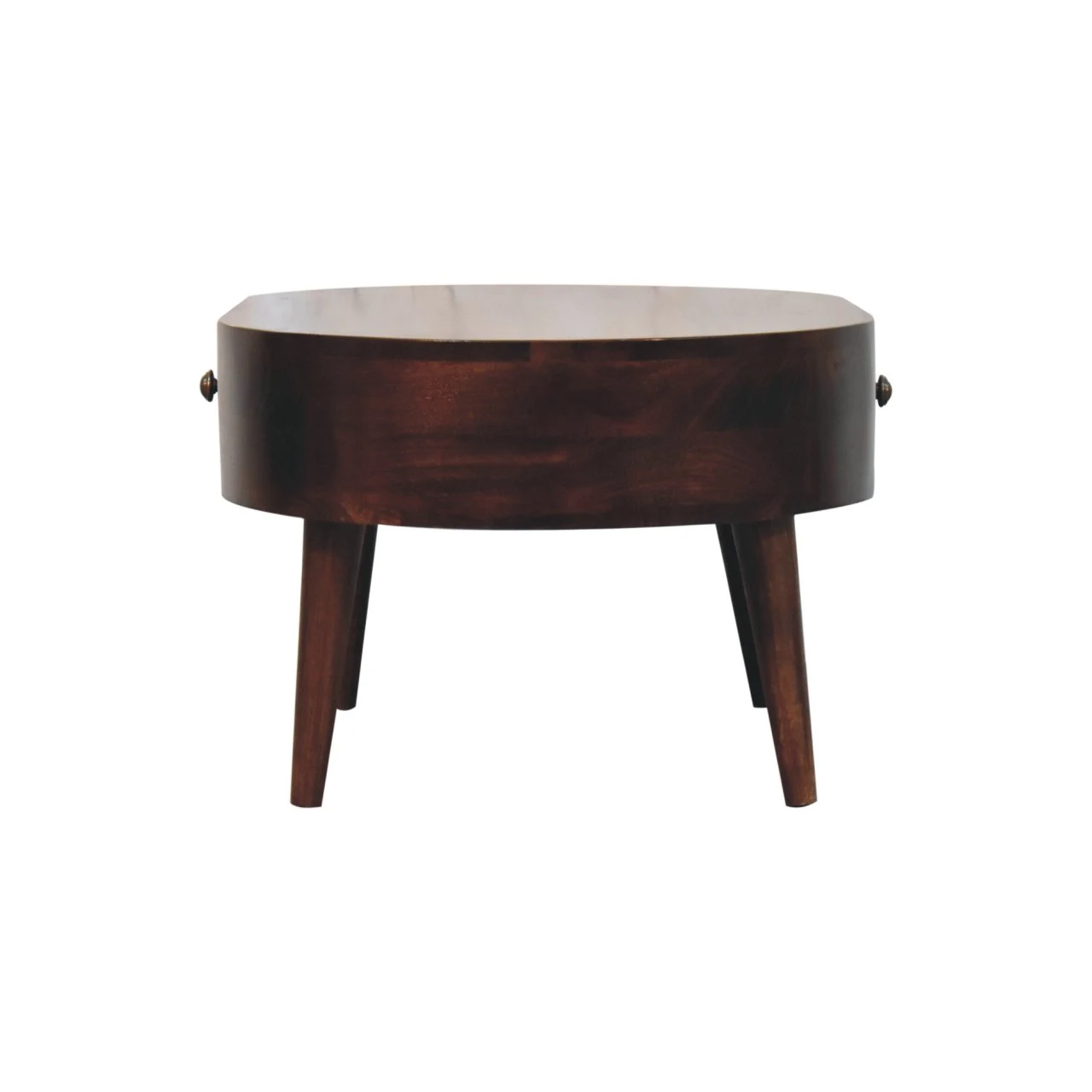 California Walnut Rounded Coffee Table - Coffee tables, photo 9 of 9