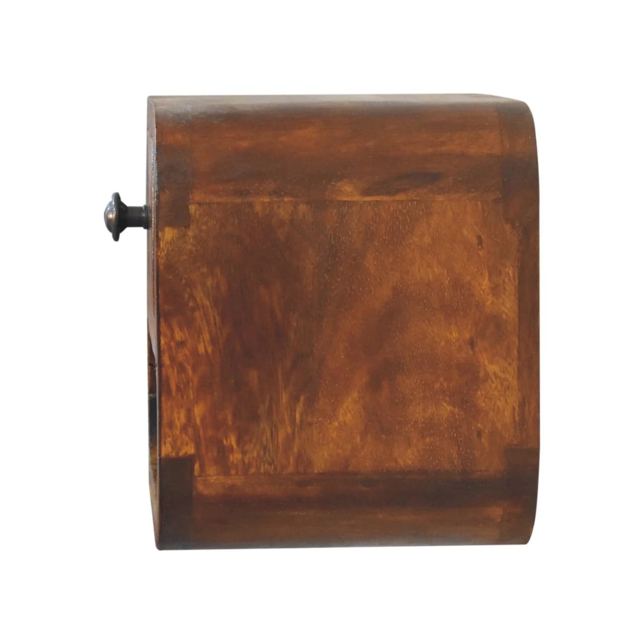 Extra Mini Curved Chestnut Bedside with Open Slot - Bedside tables, photo 8 of 10
