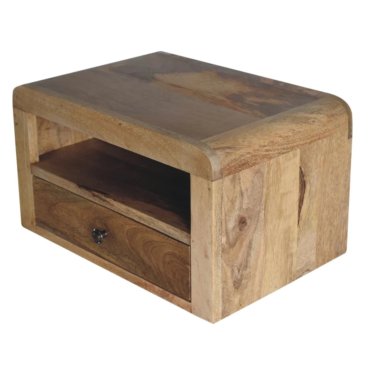 Chunky Oak-ish Floating Bedside - Bedside tables, photo 6 of 9