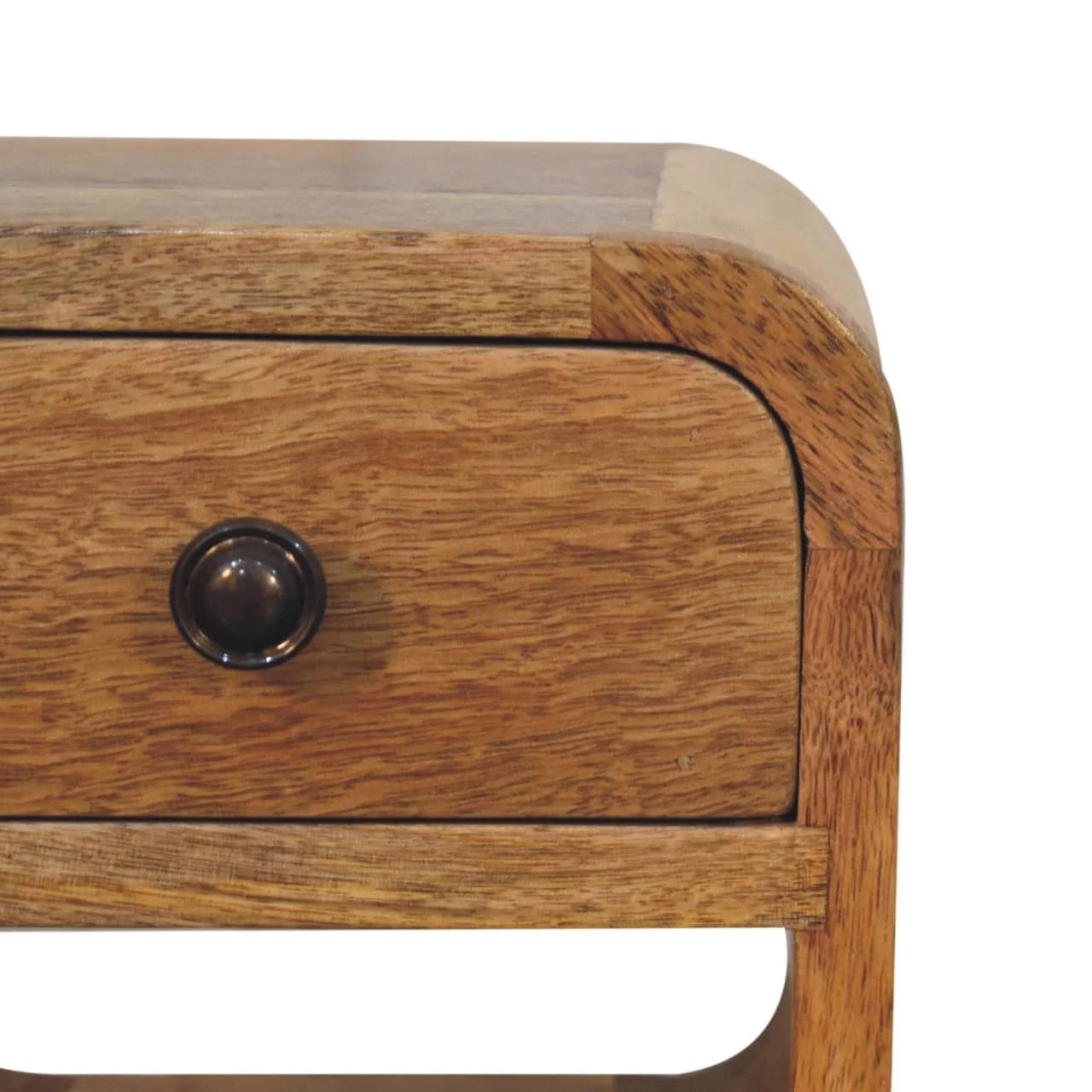 Extra Mini Oak-ish Curve Lower Bedside - Bedside tables, photo 4 of 9