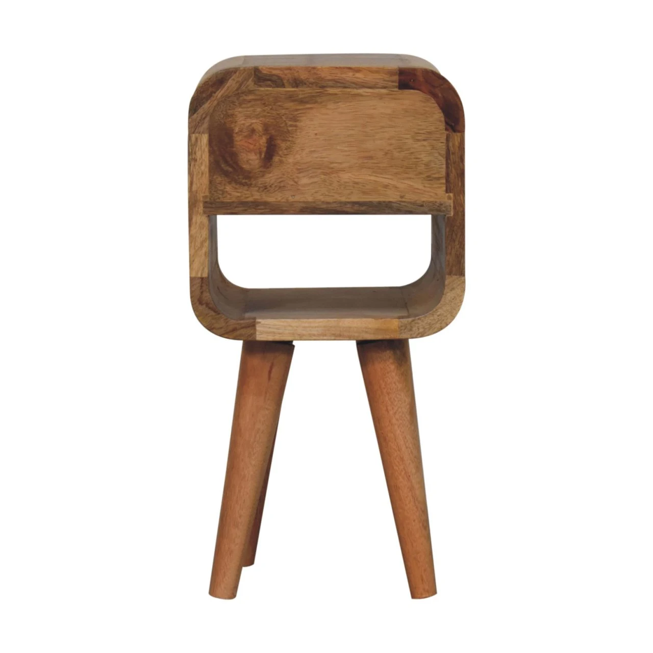 Extra Mini Oak-ish Curve Lower Bedside - Bedside tables, photo 9 of 9