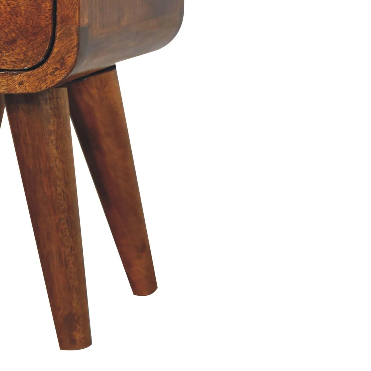 Extra Mini Chestnut Curve Open Slot Bedside - Bedside tables, photo 7 of 9
