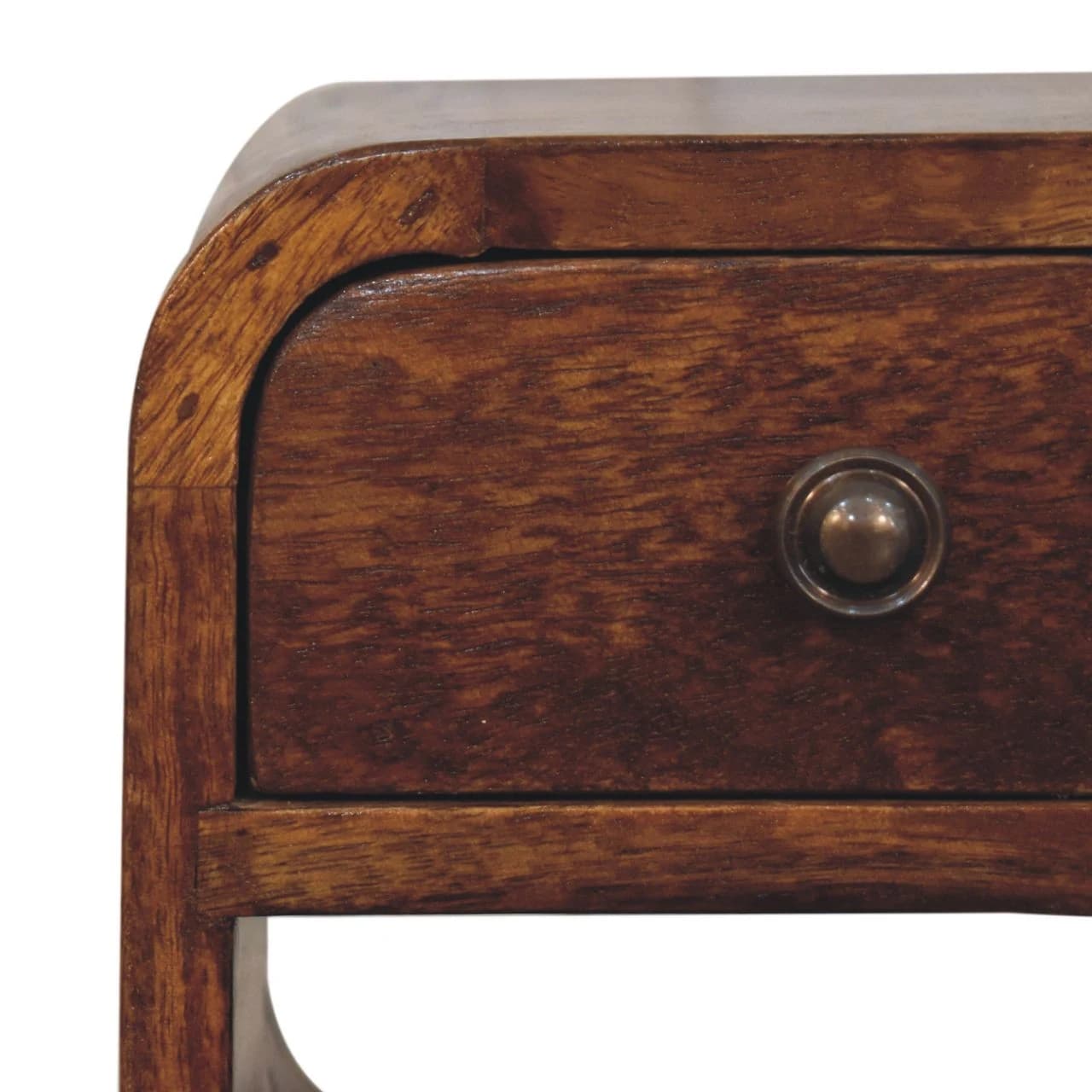 Extra Mini Chestnut Curve Lower Bedside - Bedside tables, photo 4 of 9