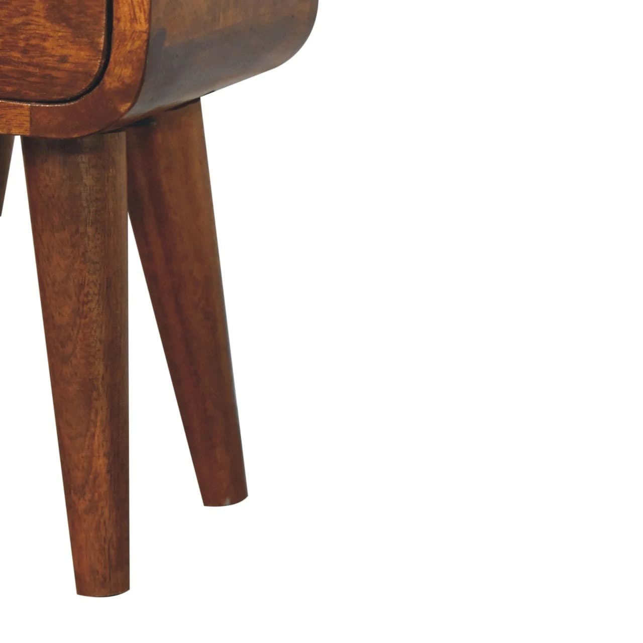 Extra Mini Curved Chestnut Bedside - Bedside tables, photo 7 of 9