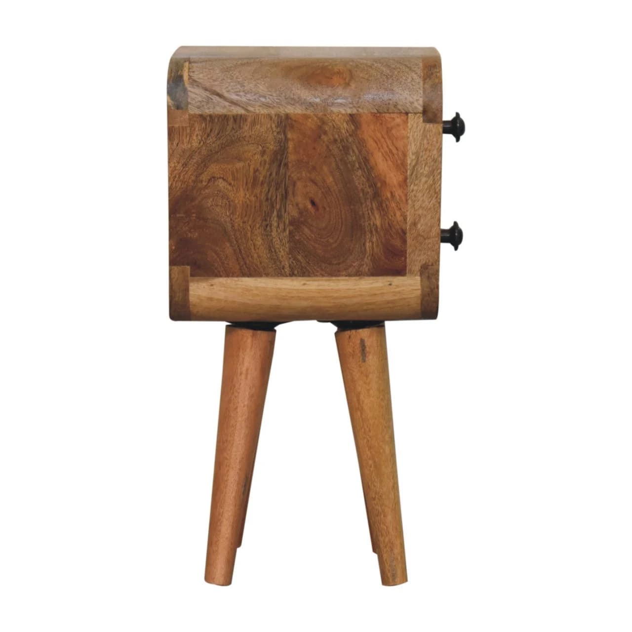 Extra Mini Curved Oak-ish Bedside - Bedside tables, photo 8 of 9