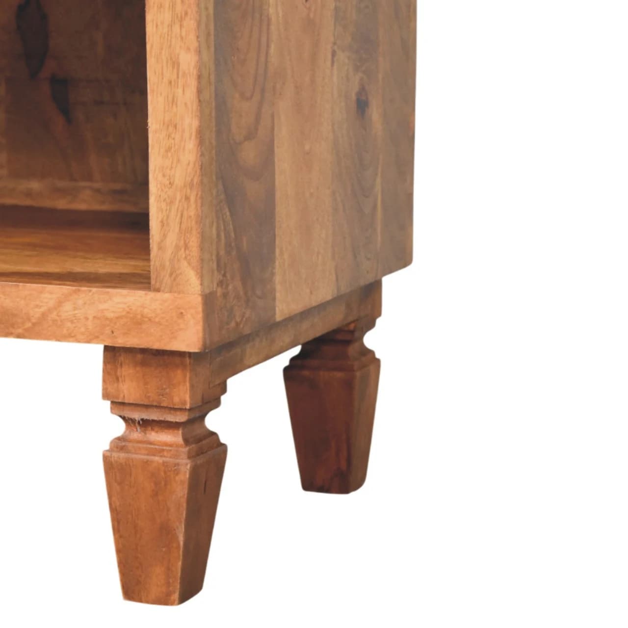 Cadiz Carved Entryway Shoe Cabinet - Cabinets, photo 6 of 8