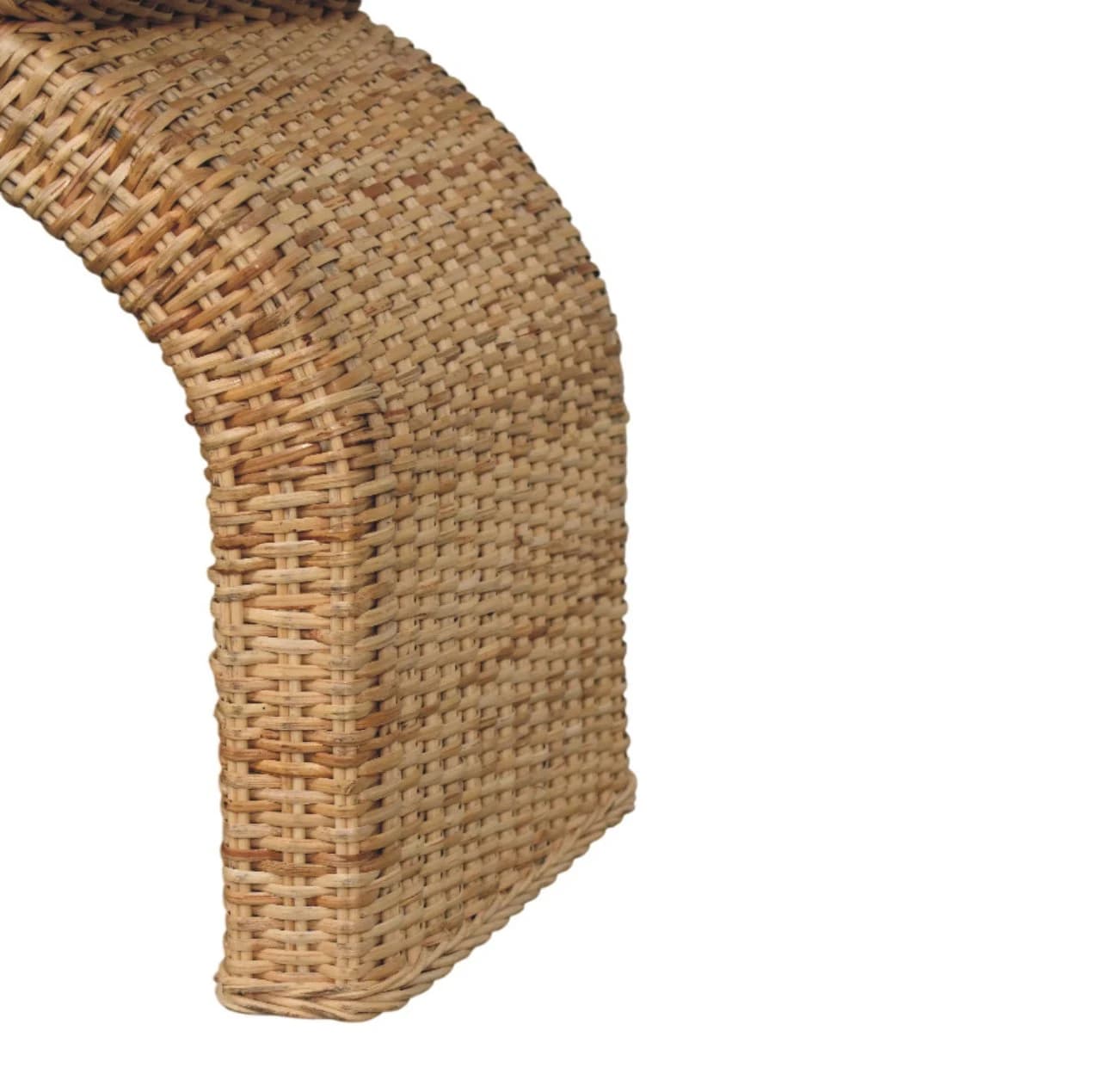 Rattan Weave Boucle Bench - Benches, photo 10 of 10