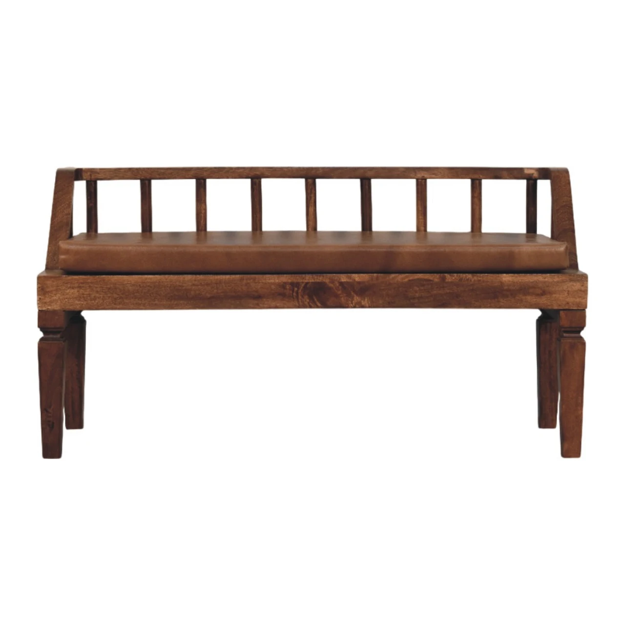 Bordeaux Leather Bench - Benches, photo 2 of 10