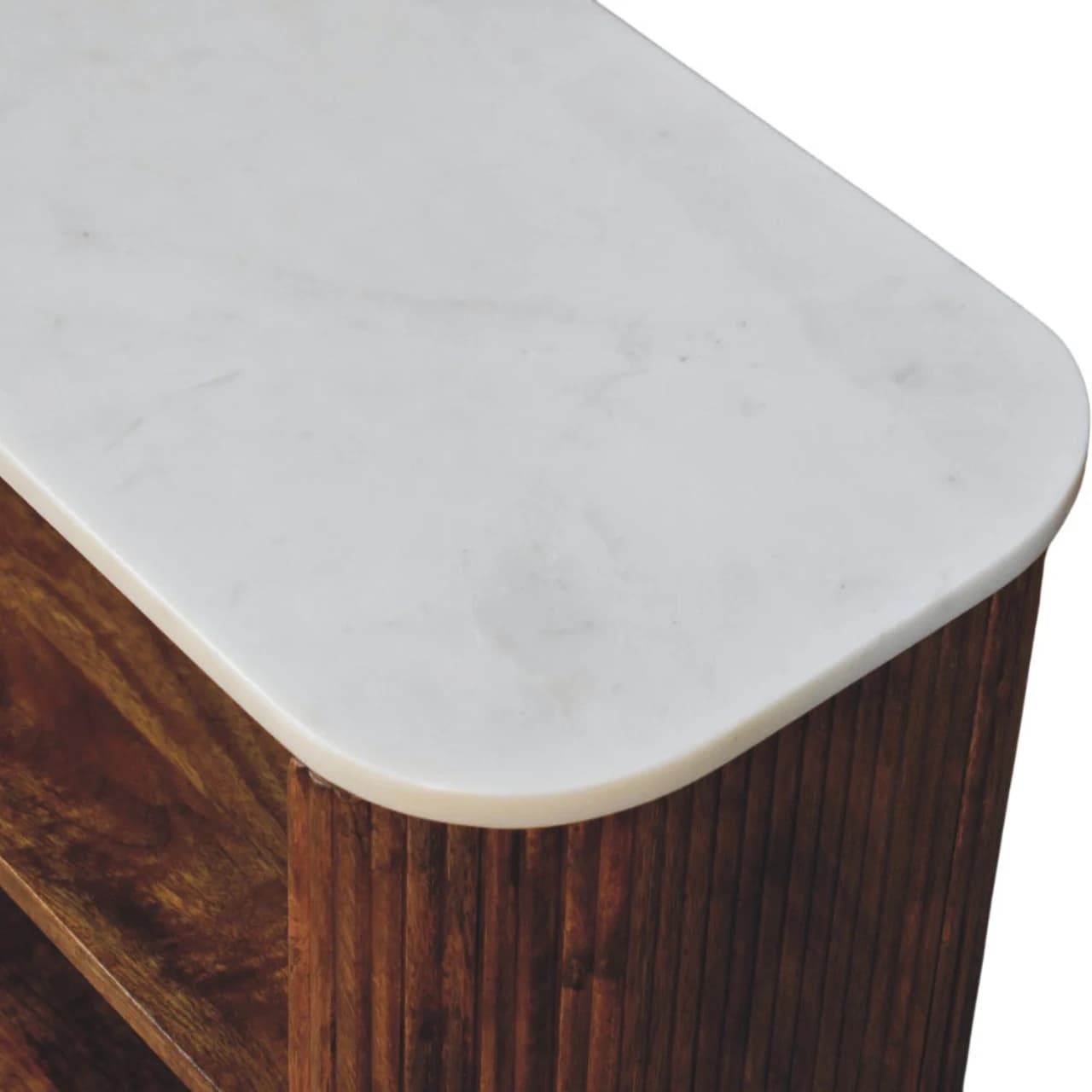 Beaumont Marble Shoe Bench - Benches, photo 5 of 8