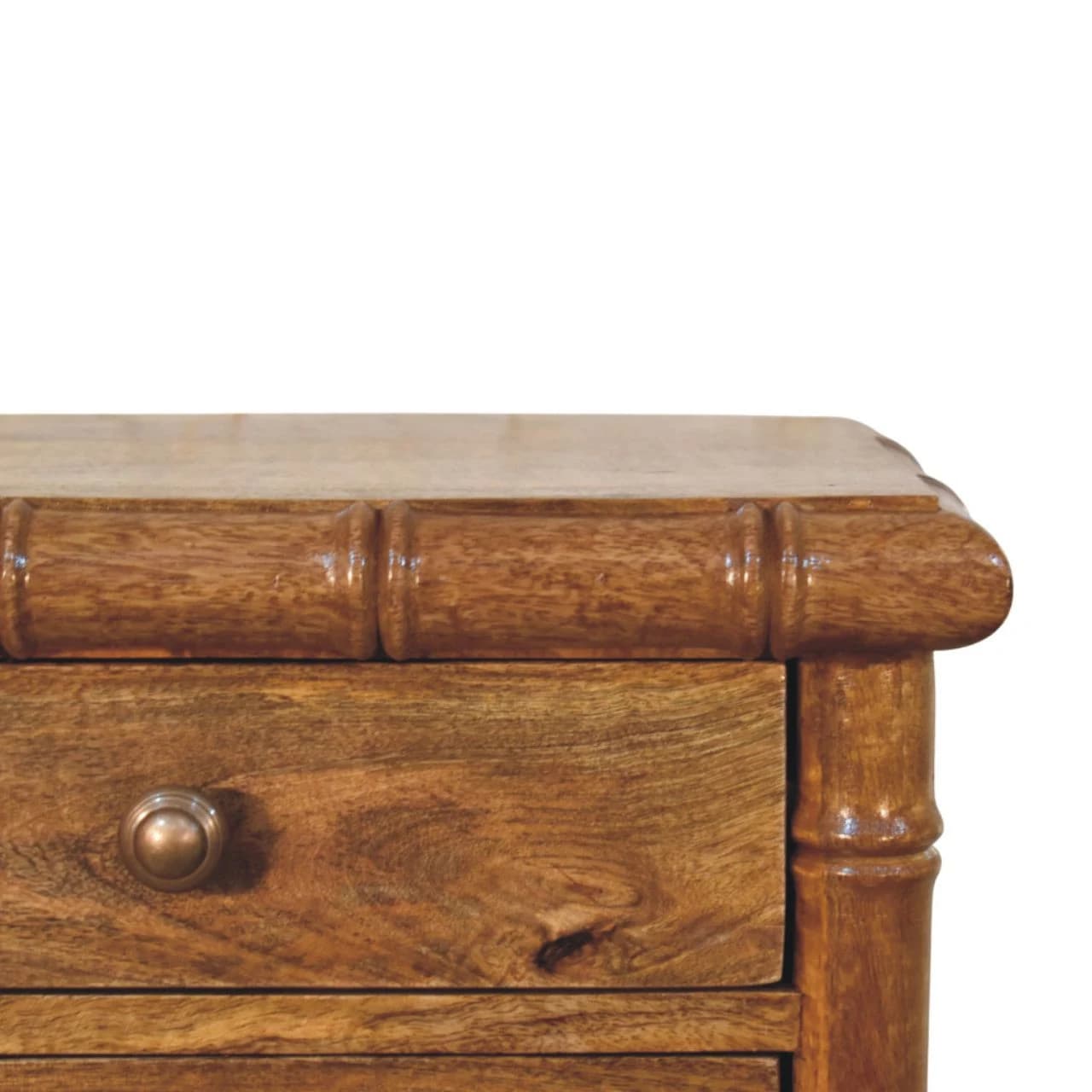 Bamboo Bedside in Amber Oak Finish - Bedside tables, photo 4 of 10