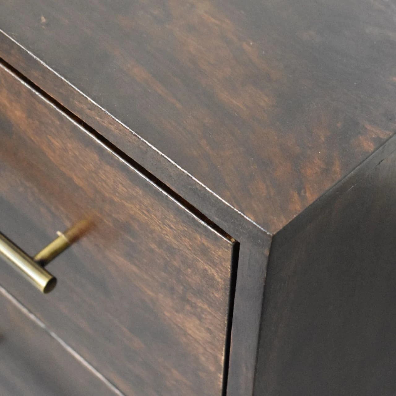 Spindle Mocha Bedside Table - Bedside tables, photo 5 of 9
