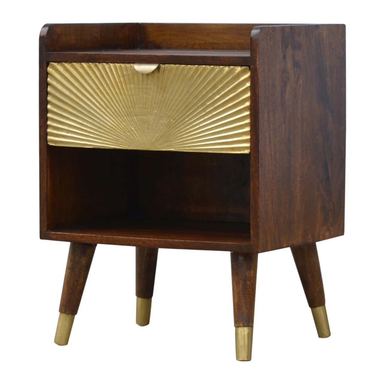 Manila Gold One Drawer Bedside - Bedside tables, photo 3 of 9