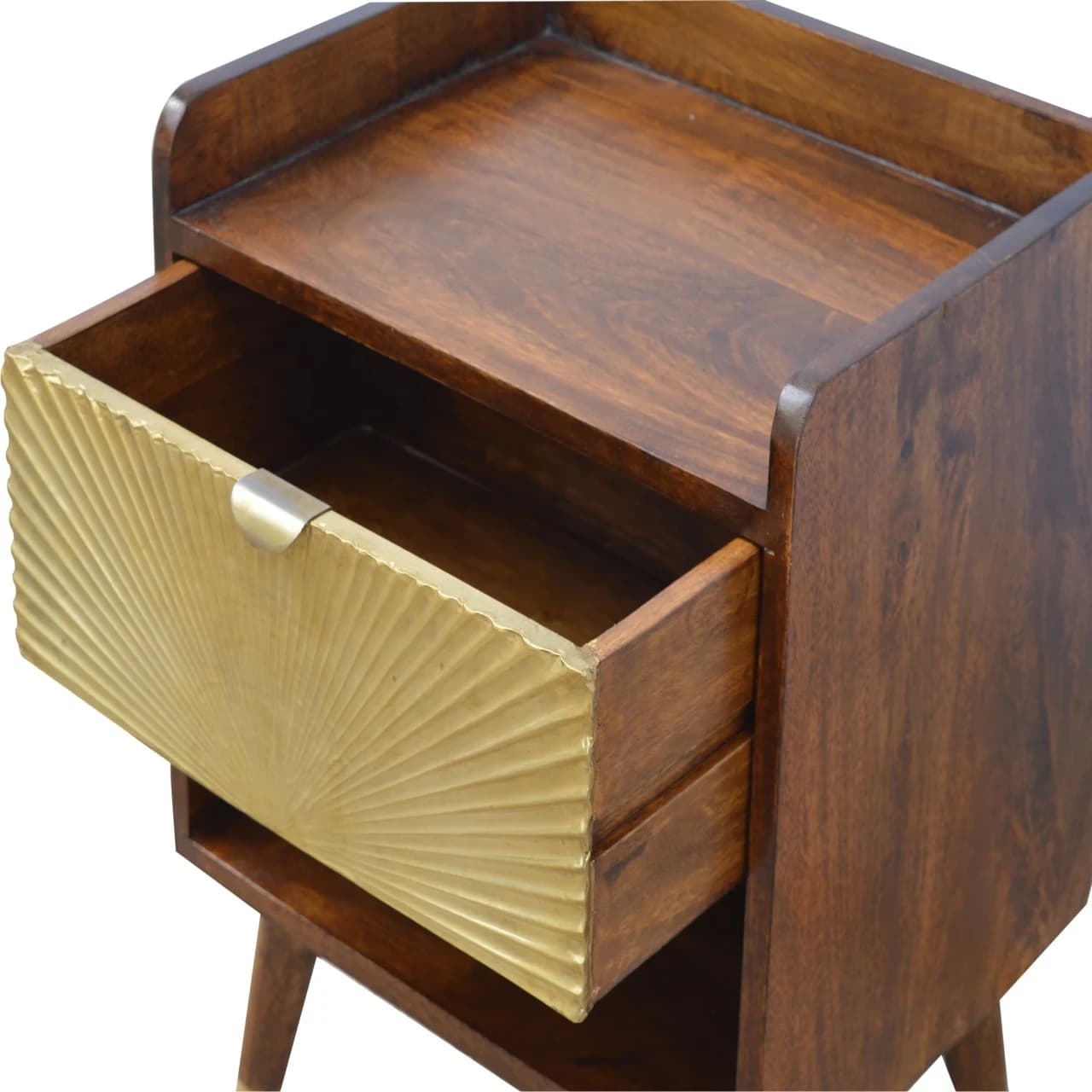 Manila Gold One Drawer Bedside - Bedside tables, photo 4 of 9