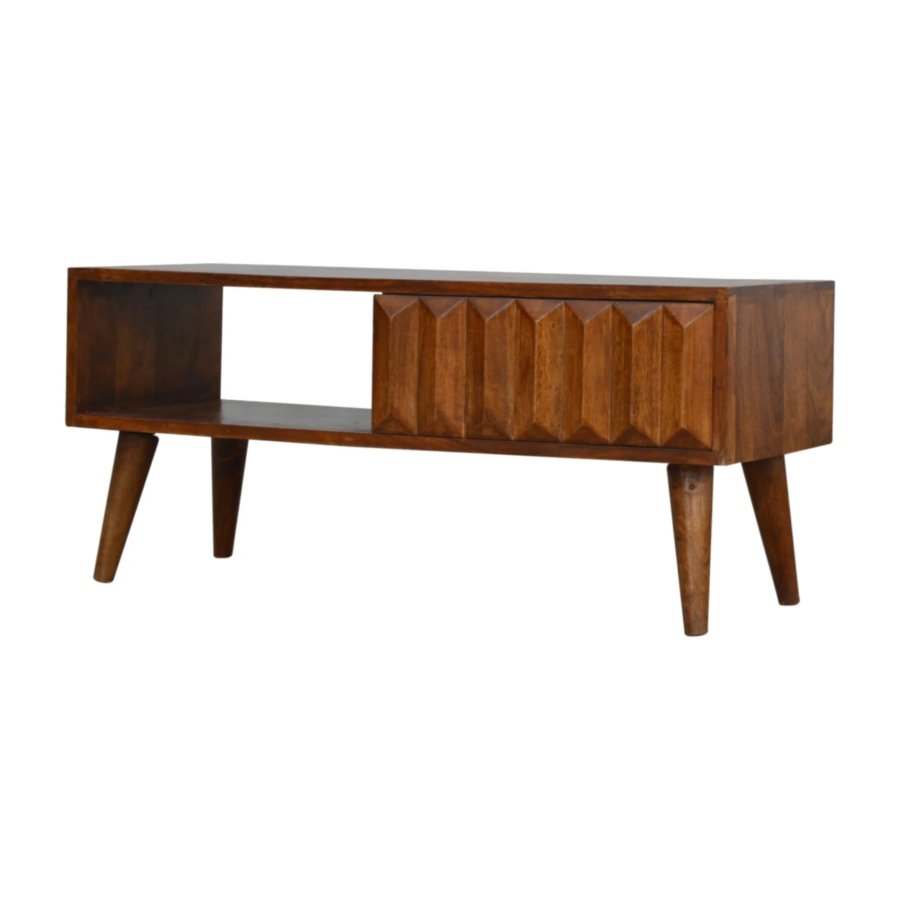 Chestnut Prism Sliding Media Unit - TV & media units, photo 4 of 9