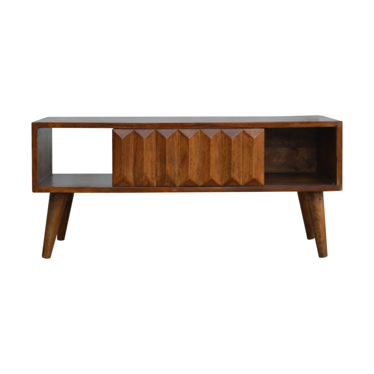 Chestnut Prism Sliding Media Unit - TV & media units, photo 2 of 9