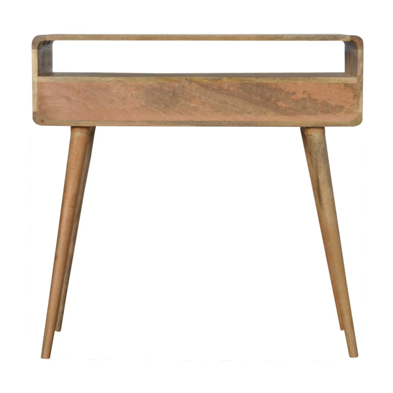Curved Oak-ish Console Table - Console tables, photo 9 of 9