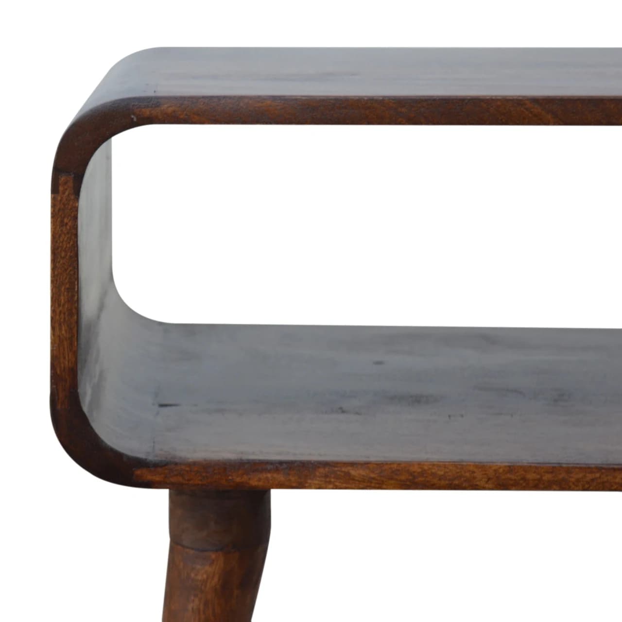 Curved Open Chestnut Bedside - Bedside tables, photo 6 of 10
