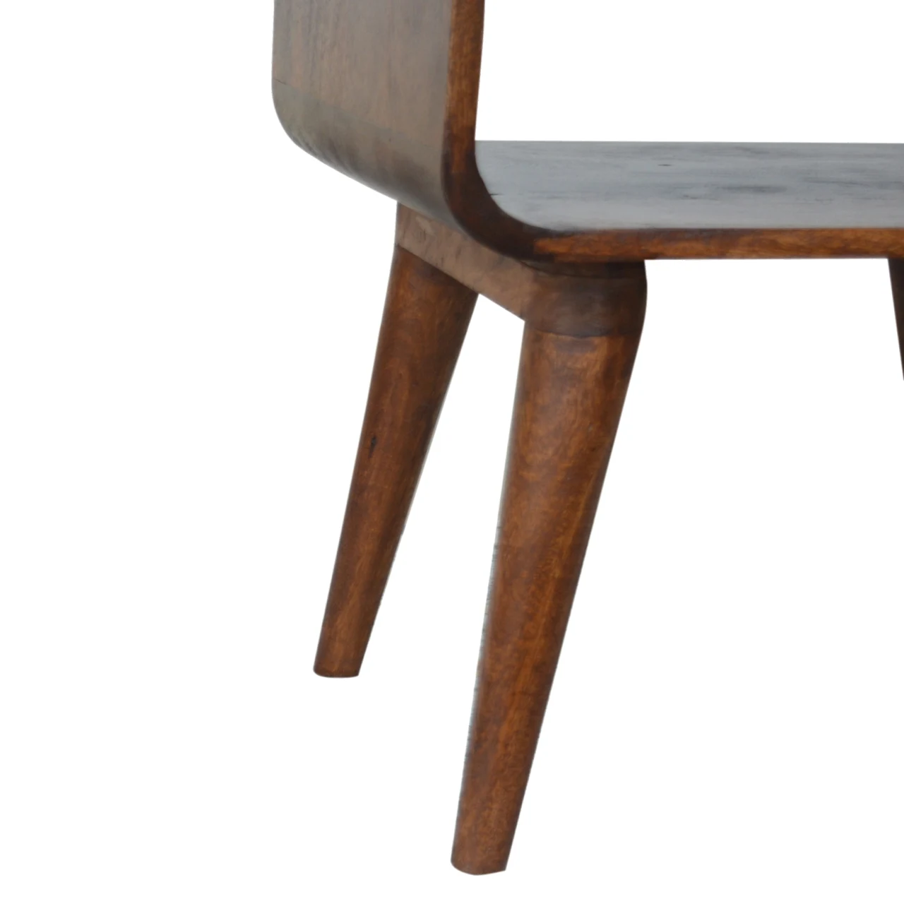 Curved Open Chestnut Bedside - Bedside tables, photo 7 of 10