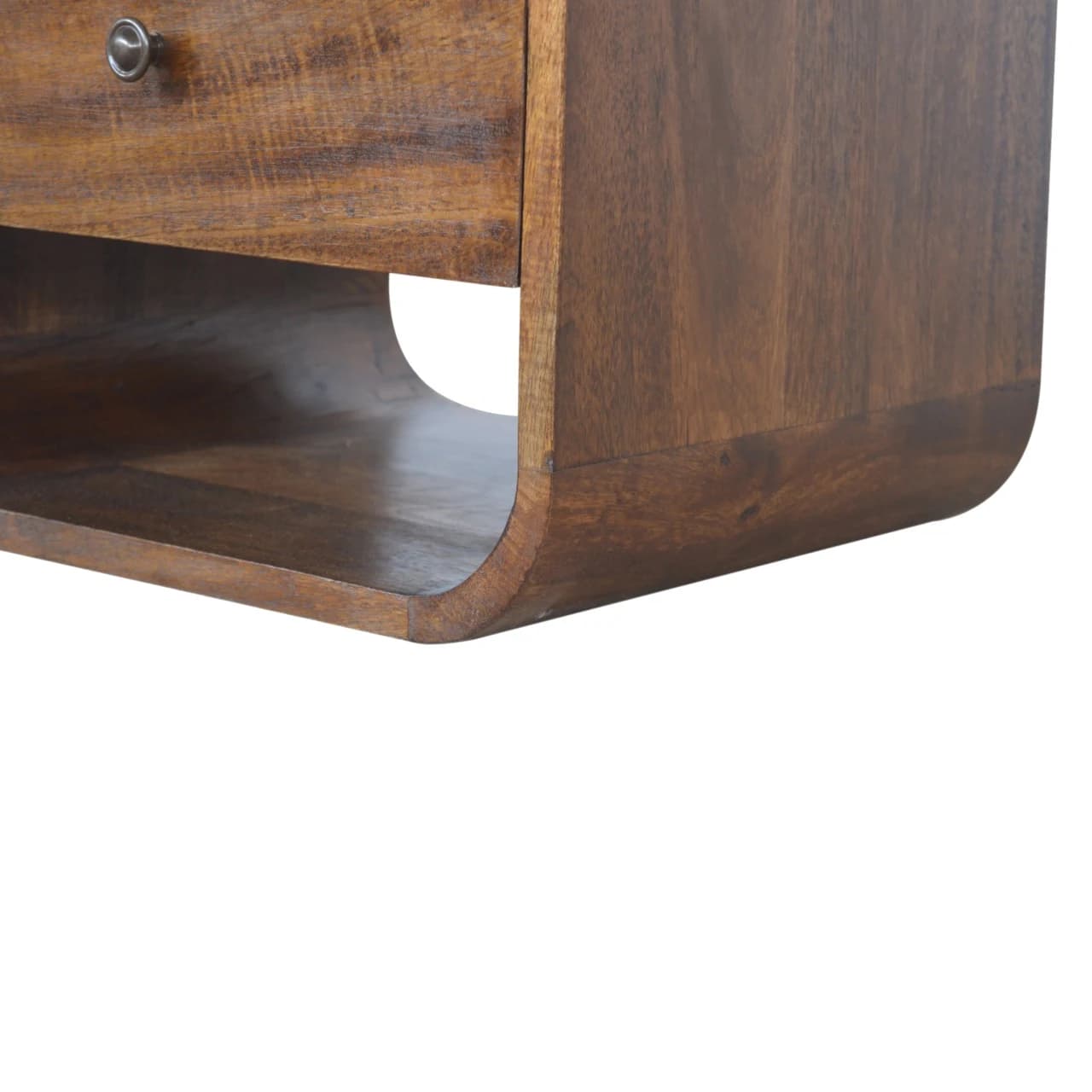 Chestnut Curve 2 Drawer Bedside - Bedside tables, photo 5 of 9