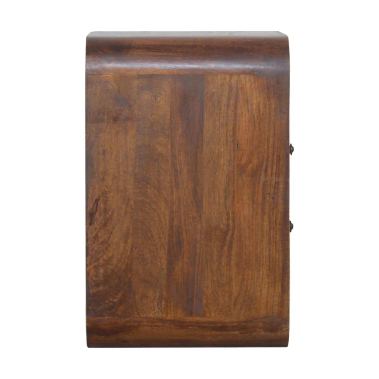 Chestnut Curve 2 Drawer Bedside - Bedside tables, photo 8 of 9