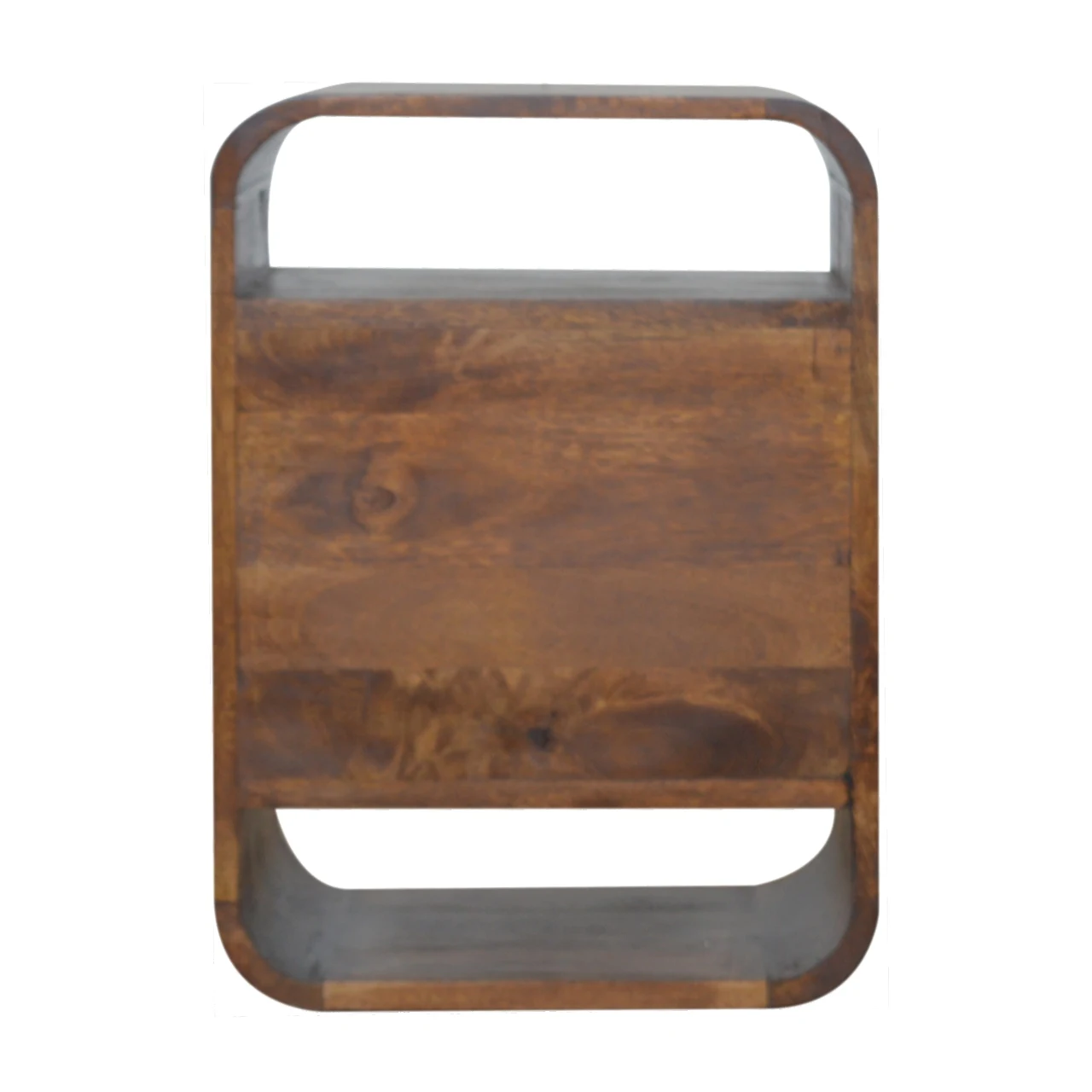 Chestnut Curve 2 Drawer Bedside - Bedside tables, photo 9 of 9