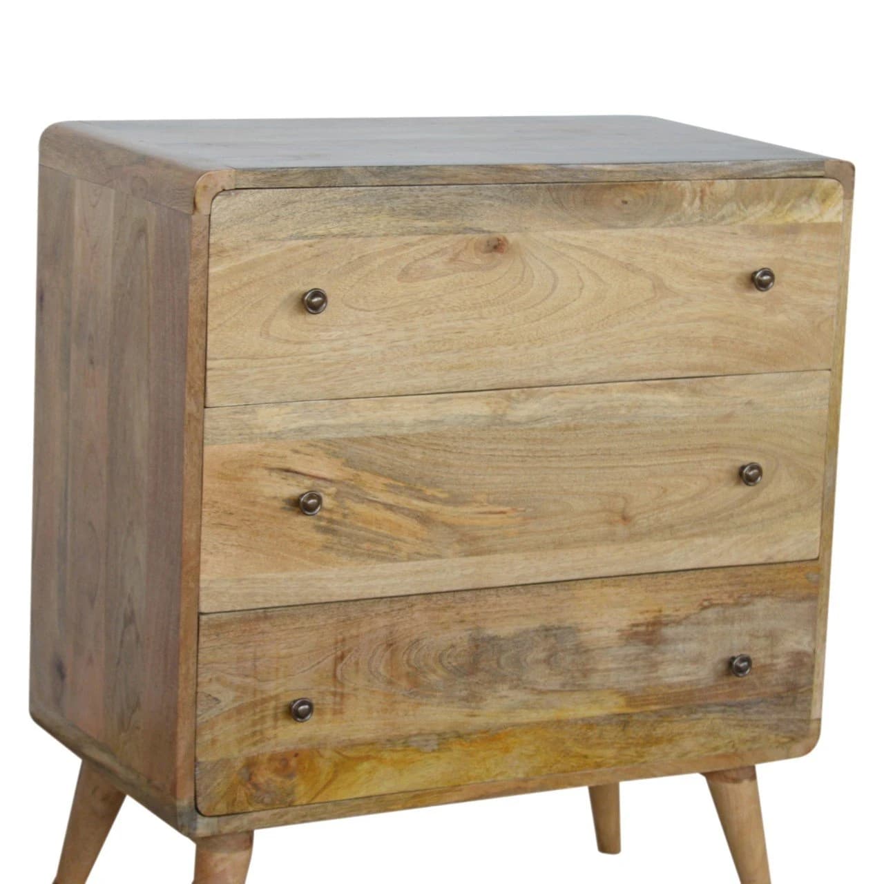 Curved Oak-ish Chest - Furniture, photo 2 of 8
