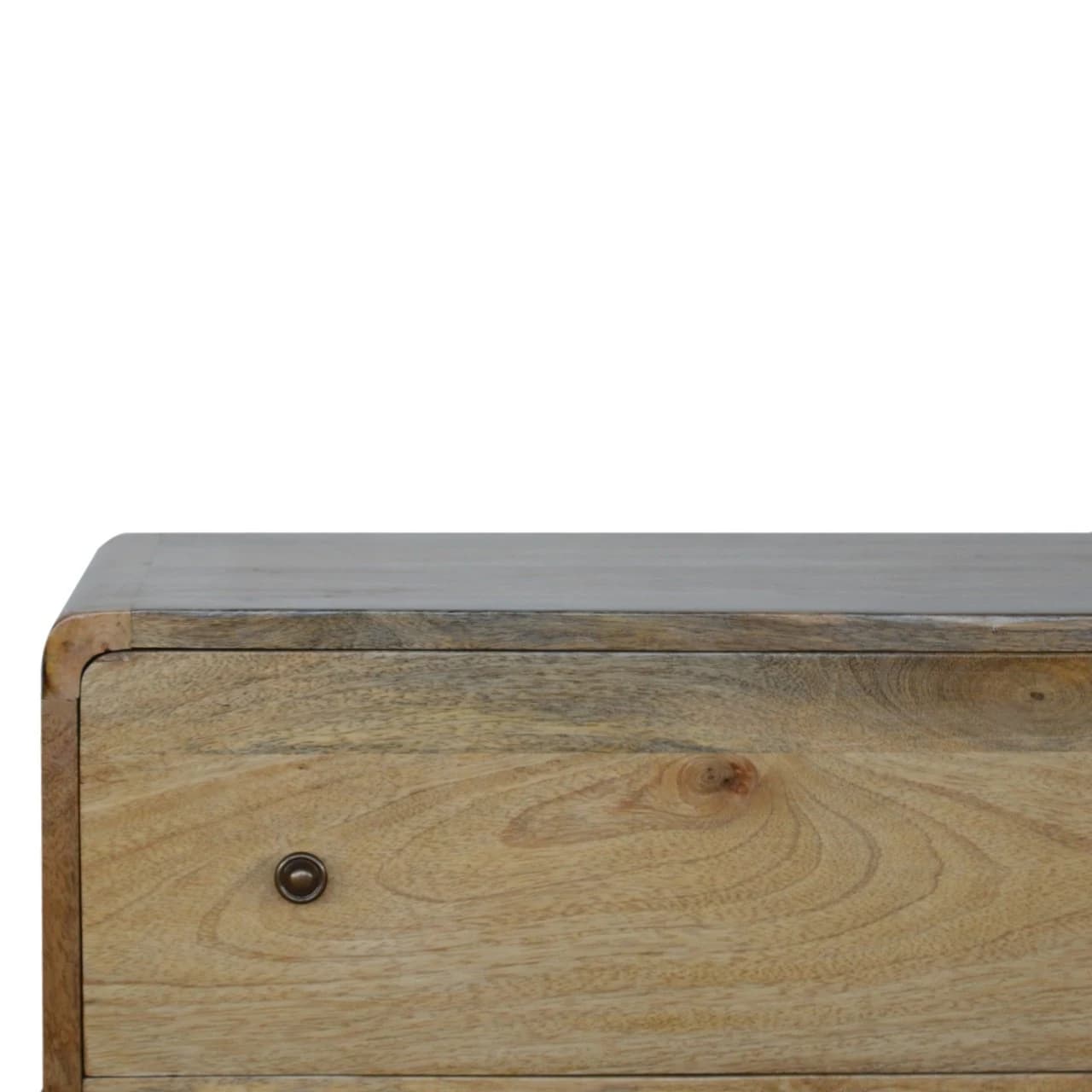 Curved Oak-ish Chest - Furniture, photo 3 of 8