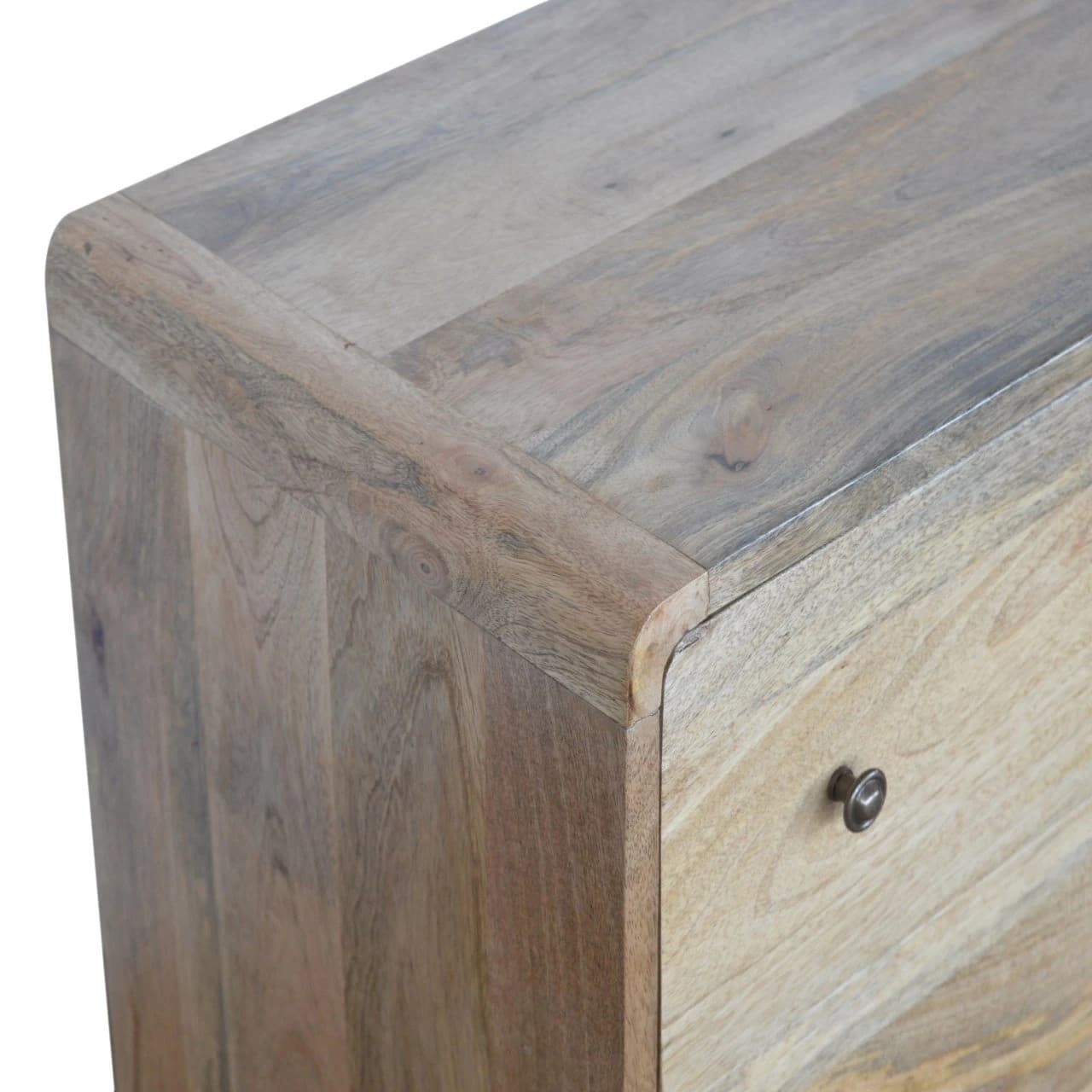 Curved Oak-ish Chest - Furniture, photo 4 of 8
