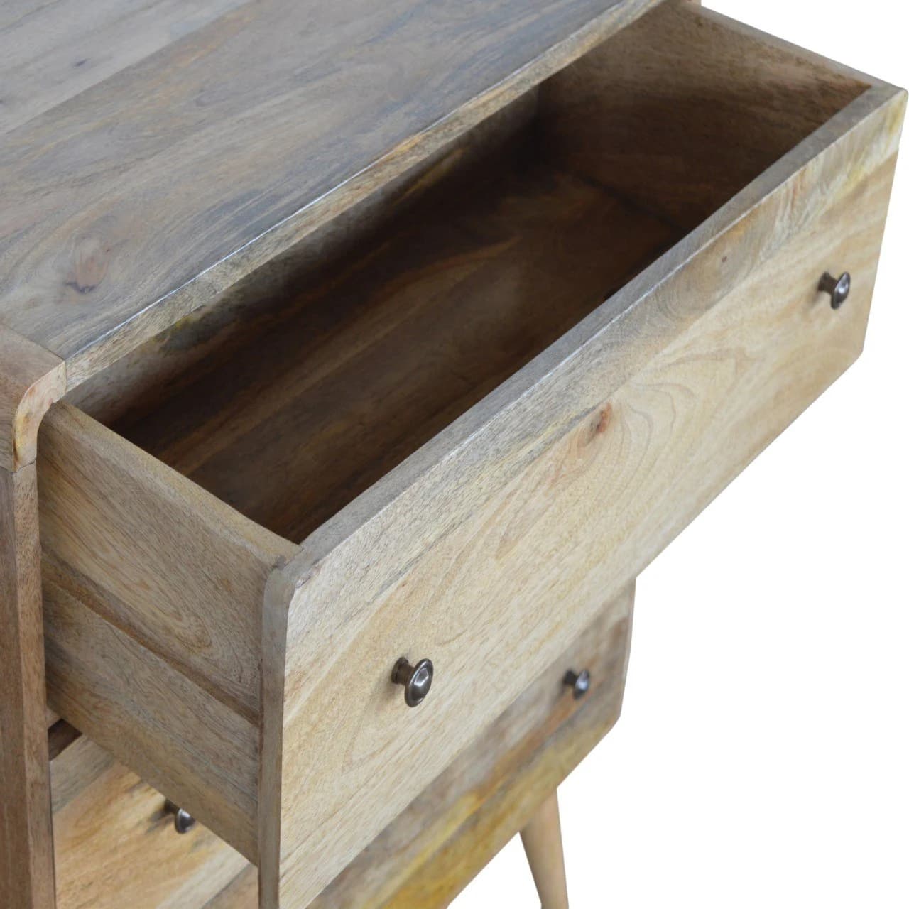 Curved Oak-ish Chest - Furniture, photo 5 of 8