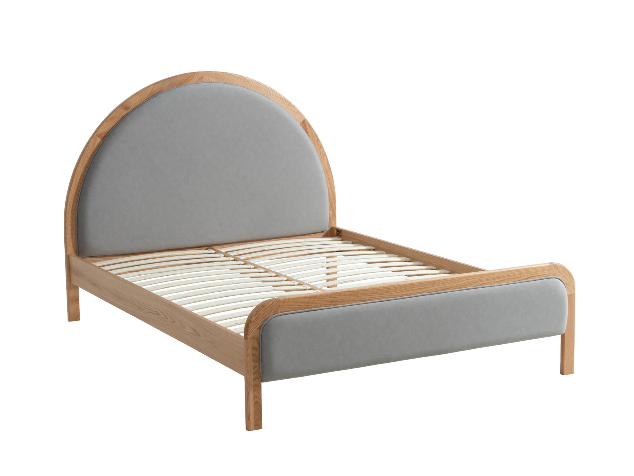 Liana Double Bed Oak - Beds & bed frames, photo 3 of 10