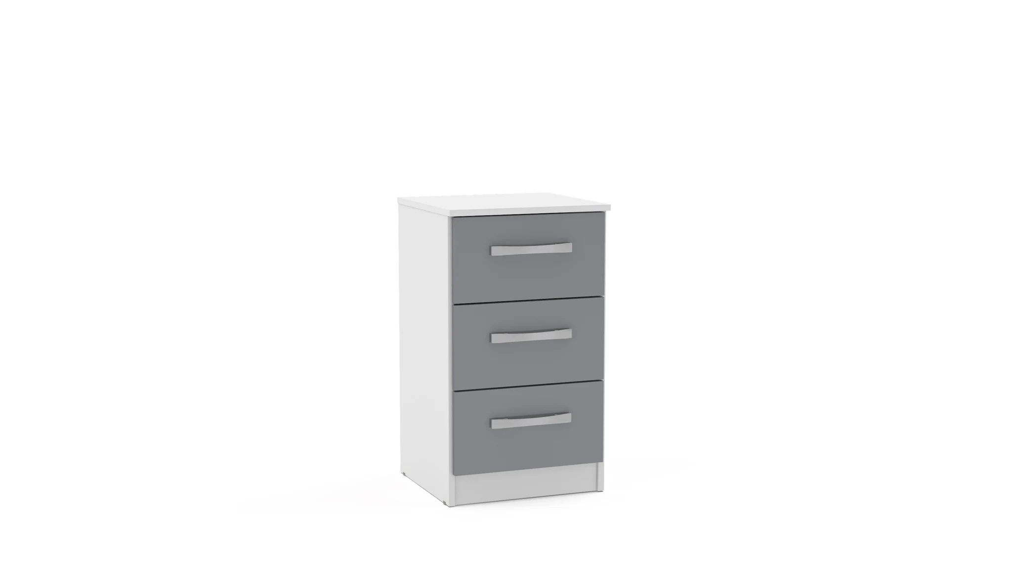 Lynx 3 Drawer Bedside - Bedside tables, photo 3 of 10