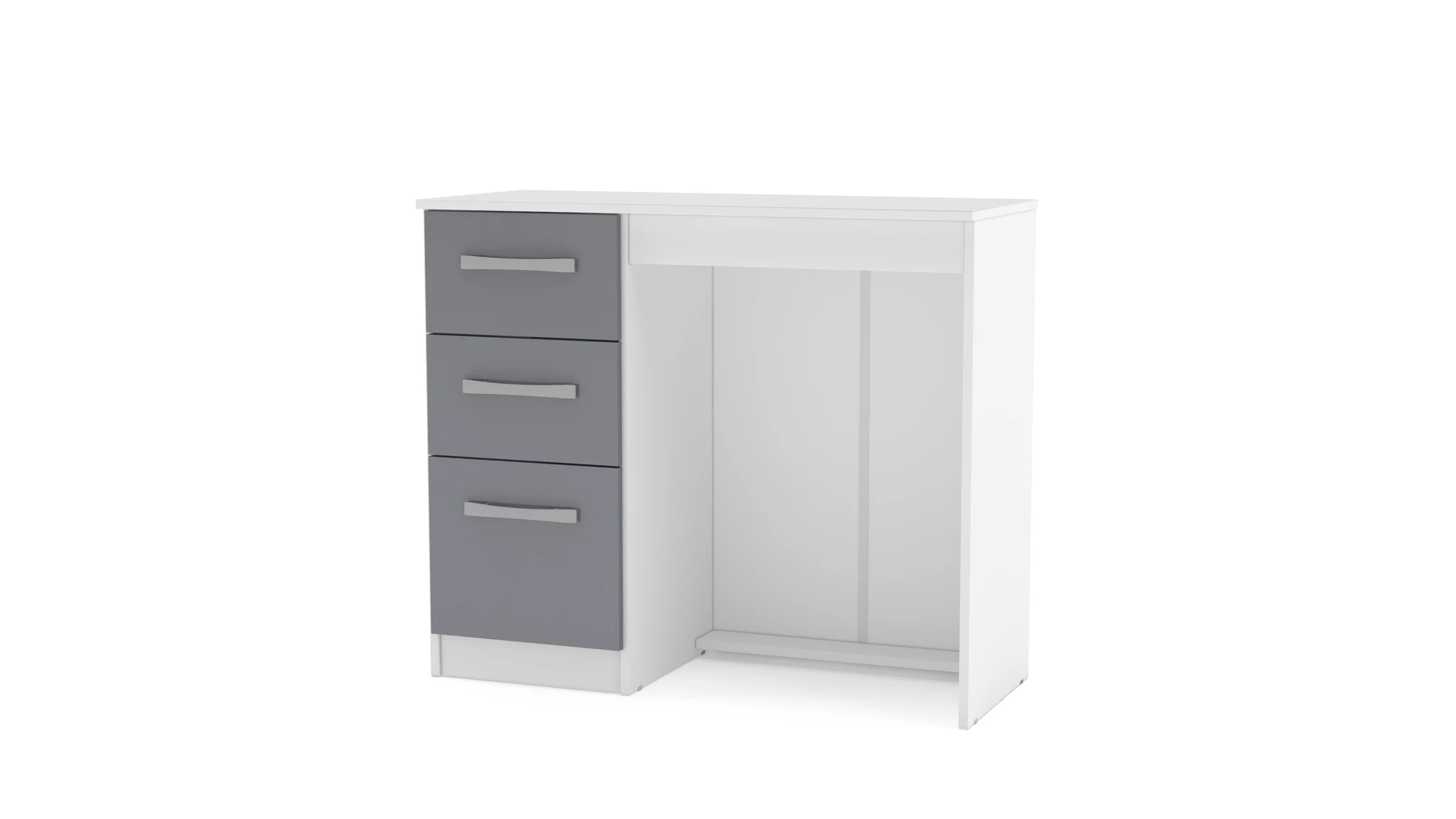 Lynx 3 Drawer Dressing Table - Tables, photo 3 of 10