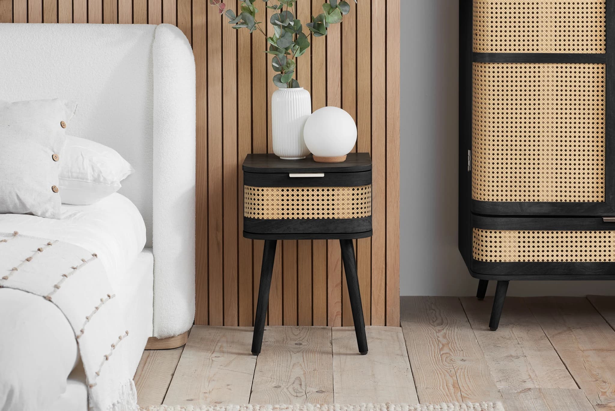 Noah 1 Drawer Bedside - Bedside tables, photo 2 of 10