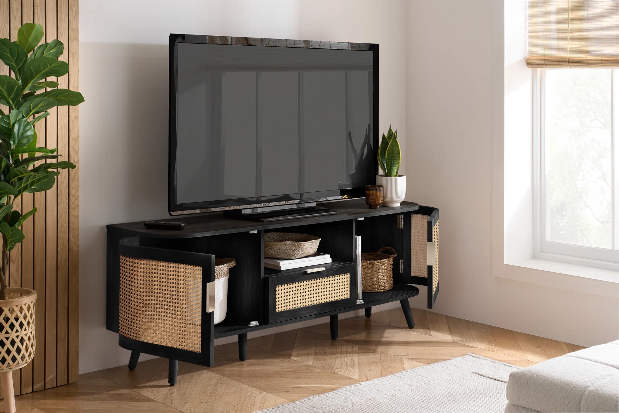 Noah 2 Door 1 Drawer TV Unit - TV & media units, photo 9 of 10