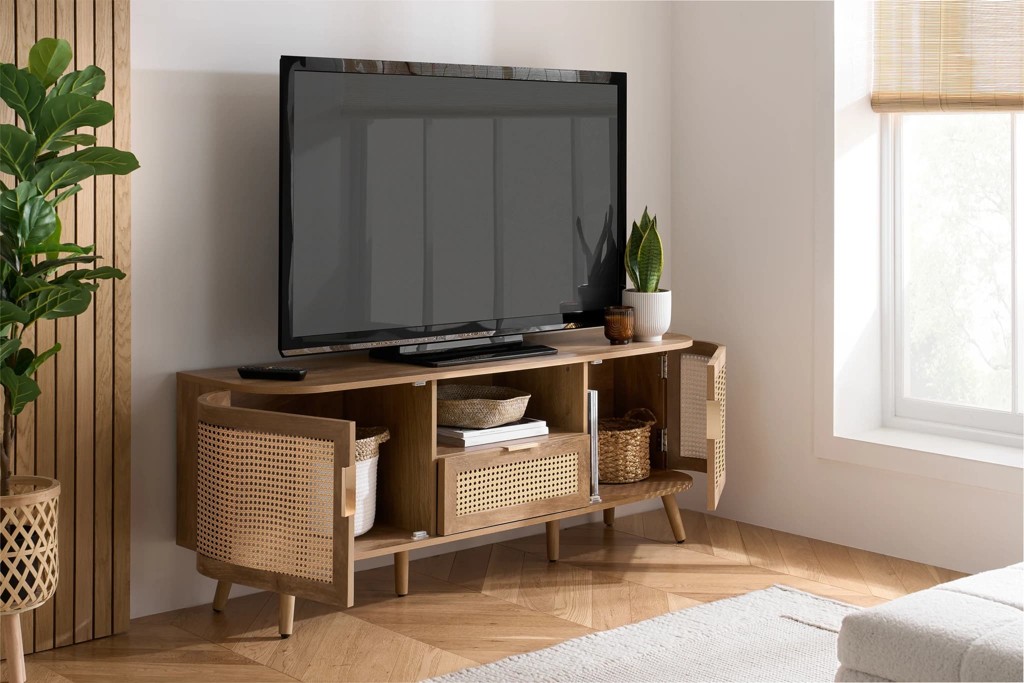 Noah 2 Door 1 Drawer TV Unit - TV & media units, photo 8 of 10