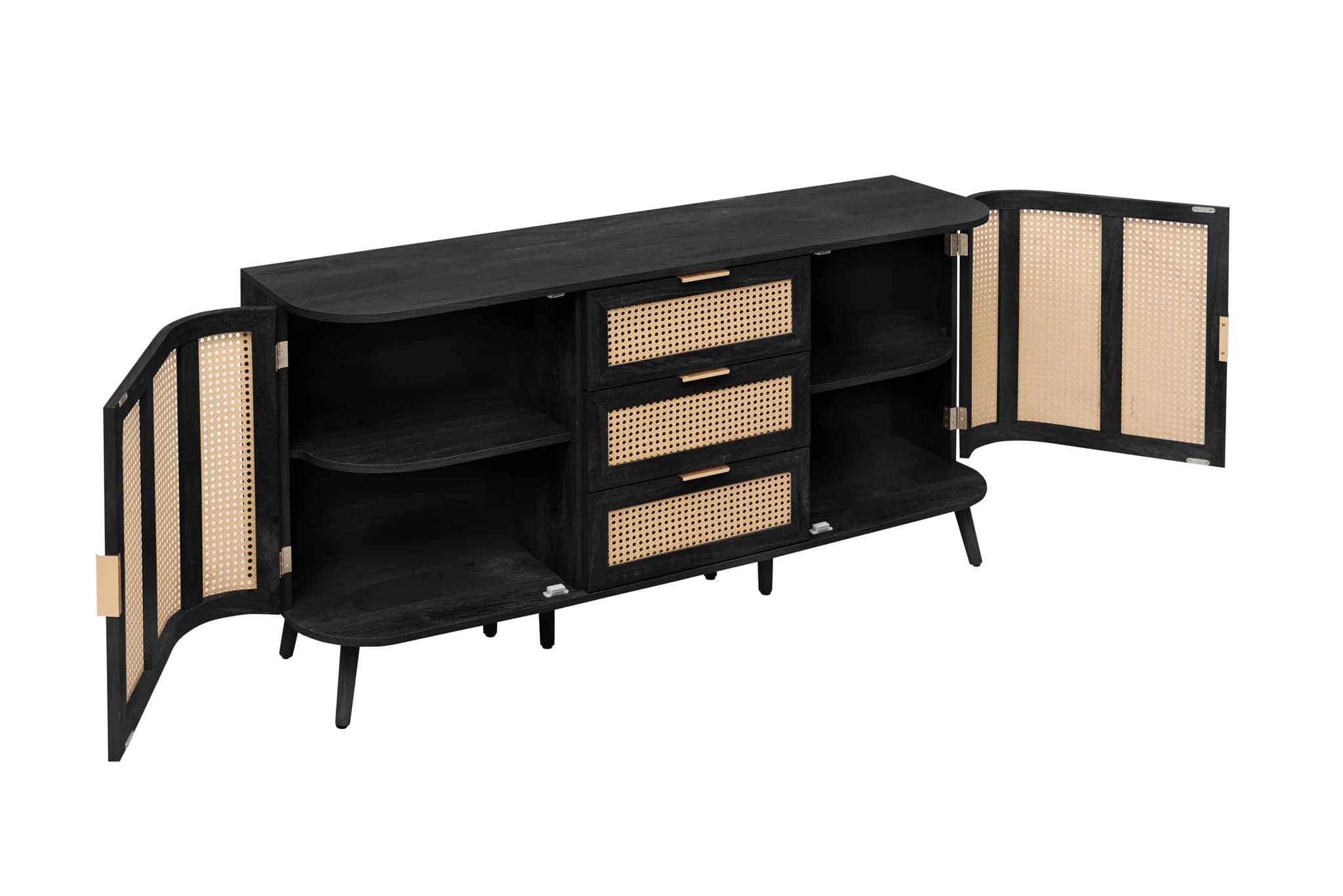Noah 2 Door 3 Drawer Sideboard - Sideboards, photo 4 of 10
